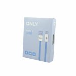 CABLE USB ''V8'' MACARON ONLY - AZUL