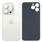 Tapa trasera iPhone 15 Pro - Big Hole - BLANCO