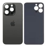 Tapa trasera iPhone 15 Pro Max - Big Hole - NEGRO