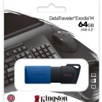 PENDRIVE KINGSTON EXODIA M 64GB NEGRO/AZUL