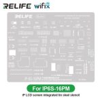 STENCIL RELIFE PARA IC PANTALLA IPHONE 6s - 16 pro max