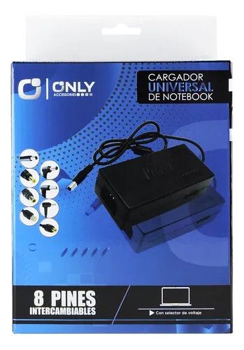 CARGADOR UNIVERSAL PARA NOTEBOOK ONLY CUN003