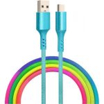 CABLE MICRO USB RAINBOW
