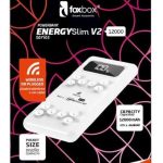 POWERBANK INALAMBRICO FOX BOX ENERGY SLIM V2 12000MAH