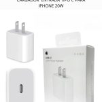 USB-C 20W POWER ADAPTER (PATA RECTA)(USA REPLICA)