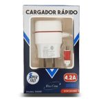 CARGADOR DIGICELL 4.2A V8 MODELO:DA640
