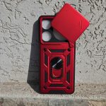 FUNDA RING SUPER ZTE NUBIA MUSIC ROJO