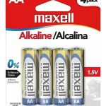 PILAS MAXELL AA X4