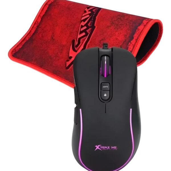 MOUSE & MOUSEPAD XTRIKE ME GMP-290