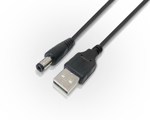 CABLE DE ALIMENTACION USB PLUG A 2.1MM NISUTA