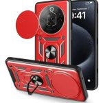 FUNDA RING SUPER ZTE NUBIA FOCUS PRO 5G ROJO