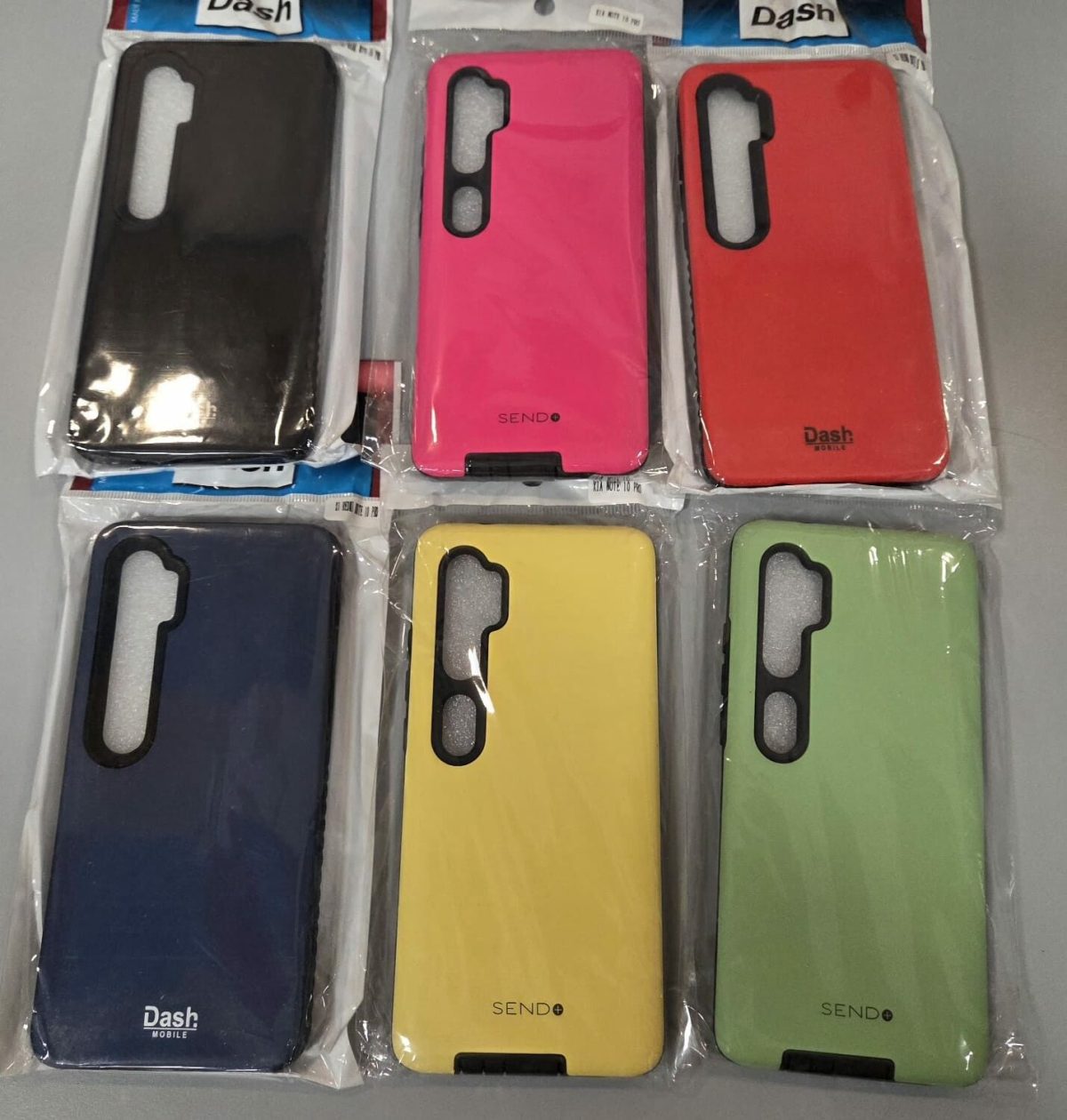FUNDA RUBBER XIAOMI MI NOTE 10 - Imagen 1
