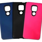 FUNDA RUBBER MOTOROLA E7 PLUS-G9-G9 PLAY