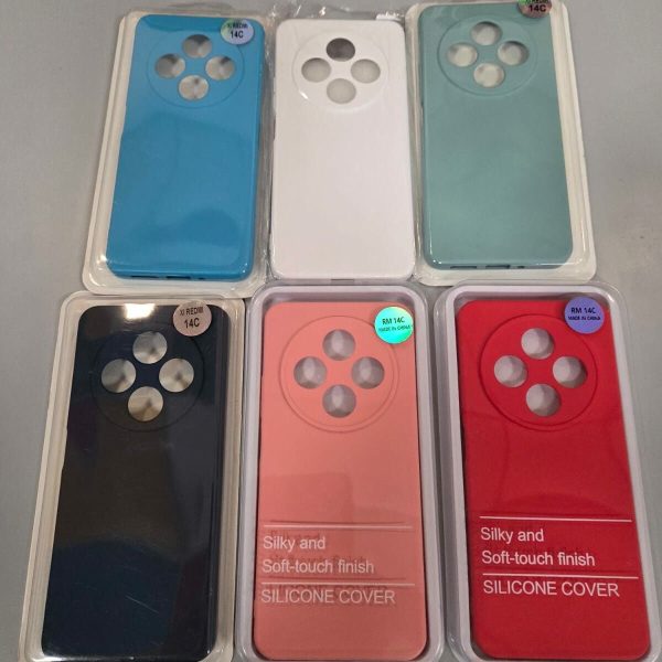 SILICONE COVER SIN LOGO XIAOMI REDMI 14C- POCO C75