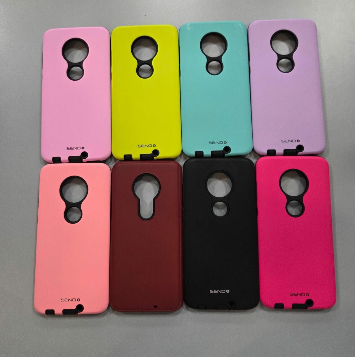 FUNDA RUBBER MOTOROLA G7-G7 PLUS - Imagen 1