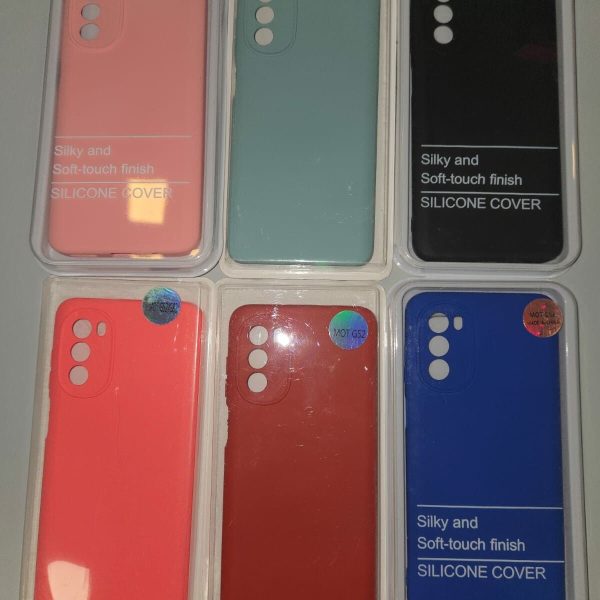 SILICONE COVER SIN LOGO MOTOROLA G52-G82