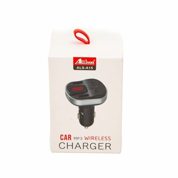 CAR MP3 WIRELESS CHARGER ALLISON MOD-2025