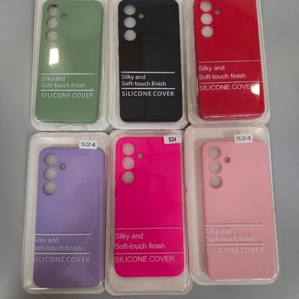 SILICONE COVER SIN LOGO SAMSUNG S24
