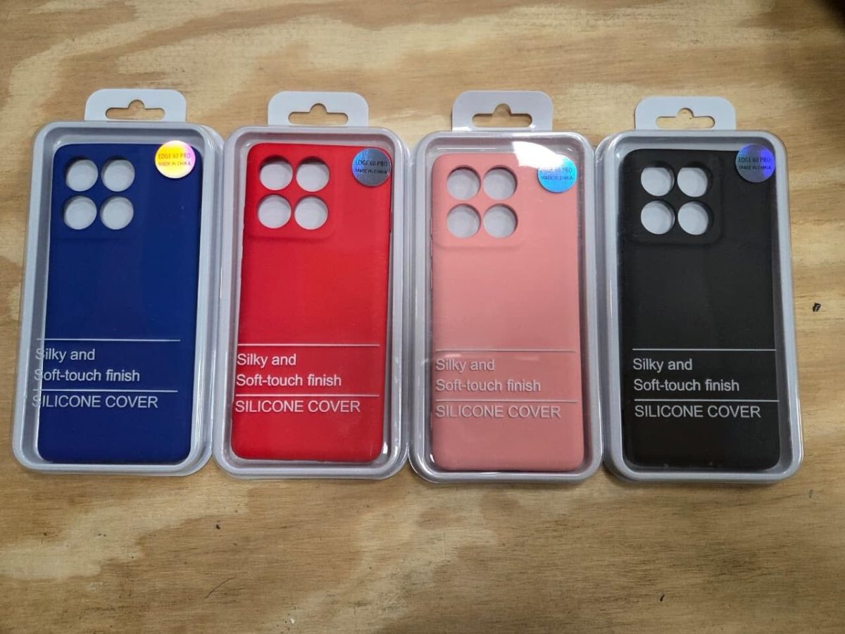 SILICONE COVER SIN LOGO MOTOROLA EDGE 60 PRO - Imagen 1