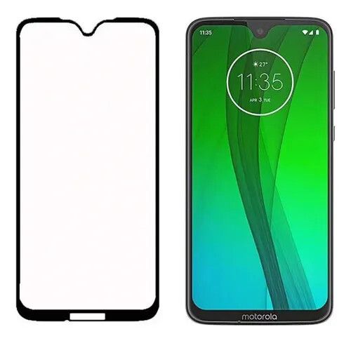 GLASS FULL GLUE MOTO G7 PLUS