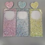 FUNDA CRISTAL BRILLO Y POPSOCKET XIAOMI REDMI 14C-POCO C75