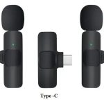 MICROFONO CORBATERO K9 DUAL TIPO C