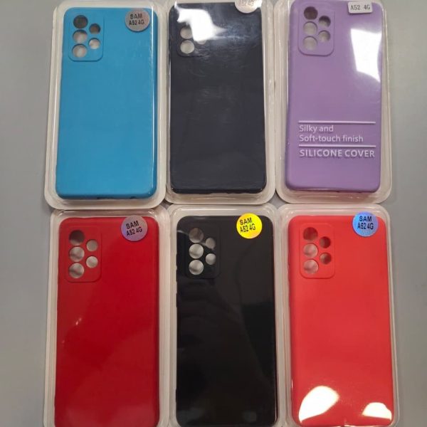 SILICONE COVER SIN LOGO SAMSUNG A52-A52S