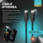 CABLE ATHENEA TIPO C A TIPO C MODX-097