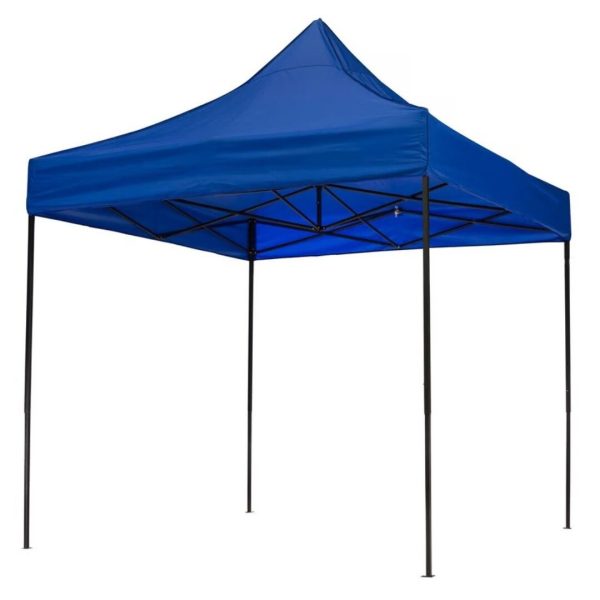 GAZEBO ACERO PLEGABLE 3X3M AZUL