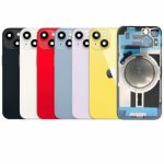 Tapa trasera iPhone 14 - Con lentes de camaras - PURPURA