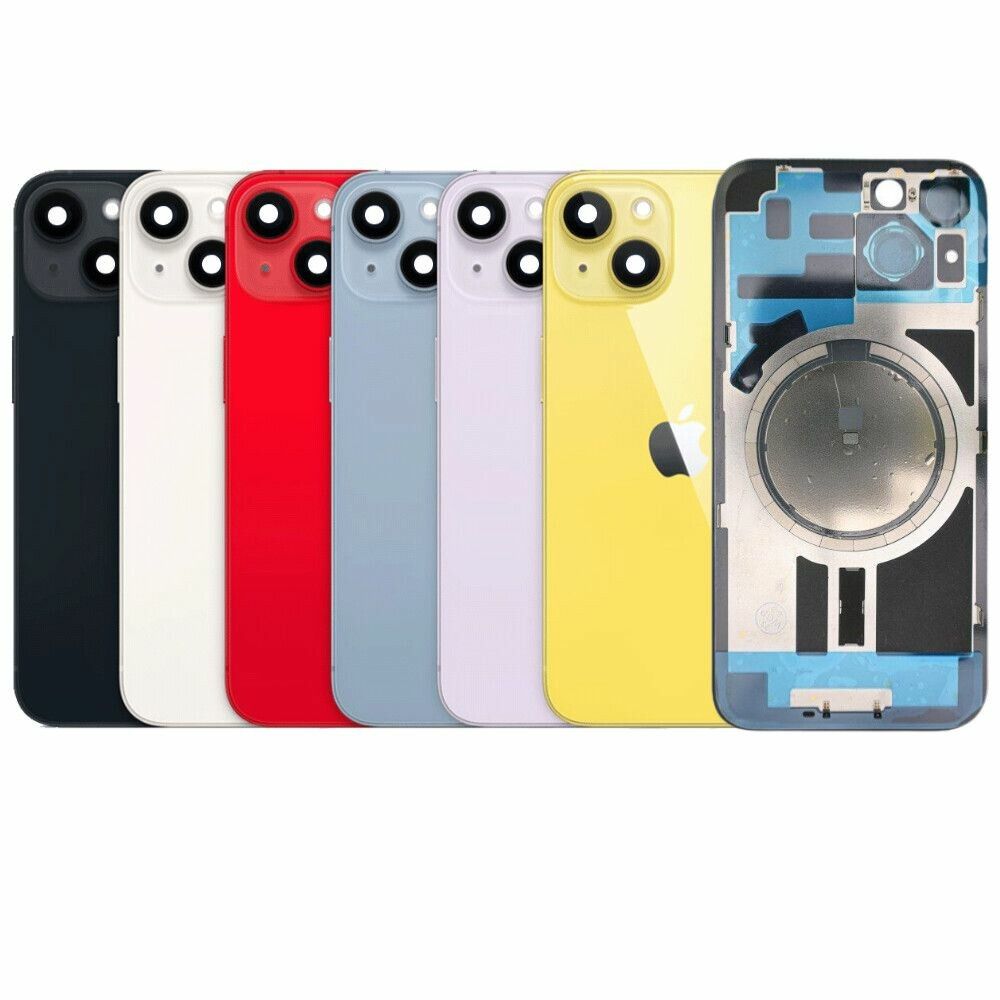 Tapa trasera iPhone 14 - Con lentes de camaras - PURPURA Tapa trasera iPhone 14 - Con lentes de camaras - PURPURA - Imagen 1