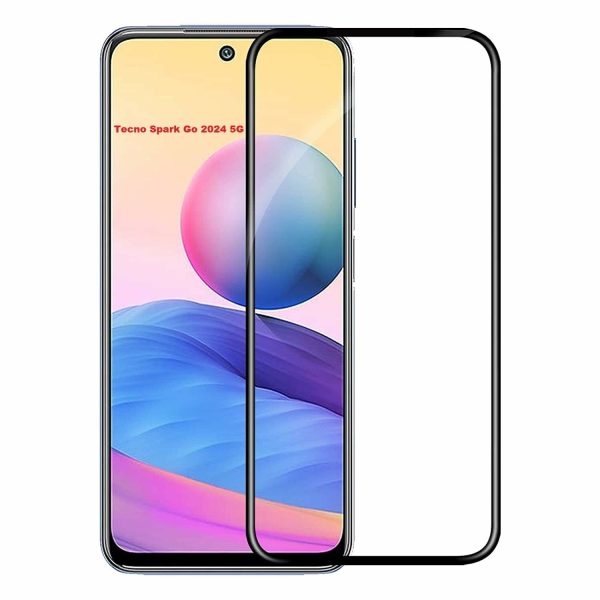 GLASS FULL GLUE TECNO SPARK GO 2024