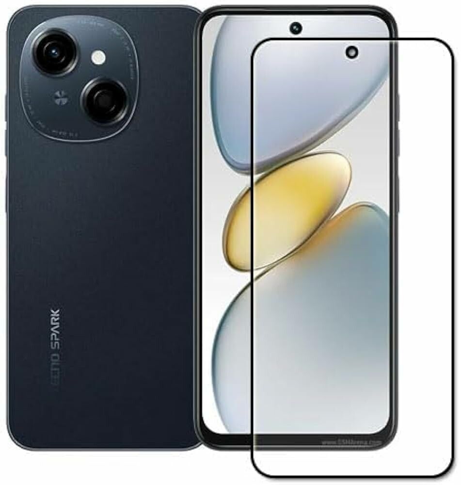 GLASS FULL GLUE TECNO SPARK GO1 GLASS FULL GLUE TECNO SPARK GO1 - Imagen 1