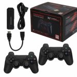 2.4G WIRELESS CONTROLLER GAMEPAD 4K (NEGRA Y ROJA)