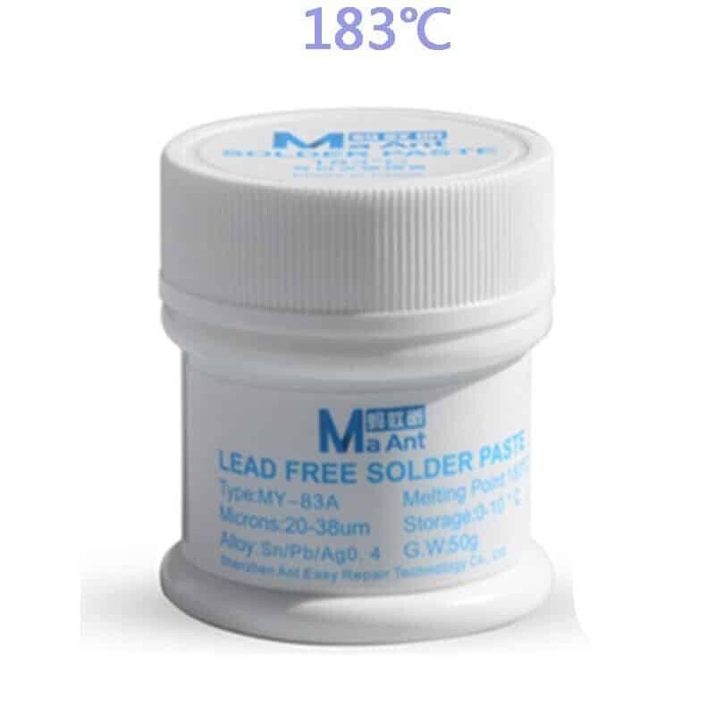 ESTAÑO EN PASTA 183 GRADOS MaAnt ? POTE 50g ESTAÑO EN PASTA 183 GRADOS MaAnt ? POTE 50g - Imagen 1