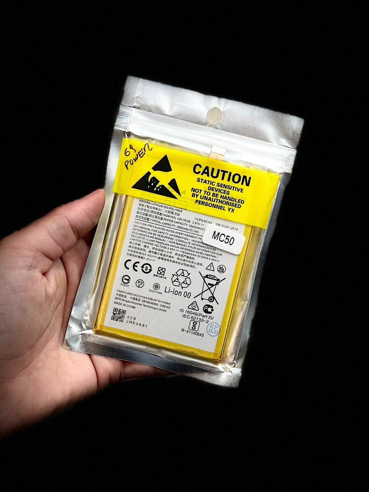 BATERIA MOTO G9 POWER/G60-MC50 BATERIA MOTO G9 POWER/G60-MC50 - Imagen 1