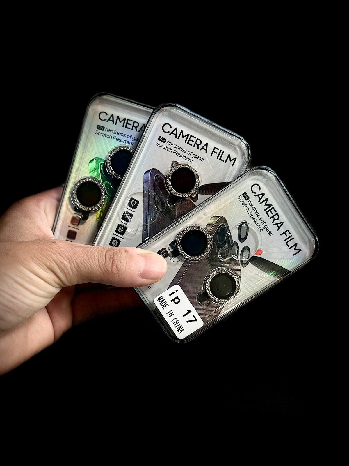 FULL GLUE CAMARA IPHONE 17 PRO MAX BRILLO FULL GLUE CAMARA IPHONE 17 PRO MAX BRILLO - Imagen 1