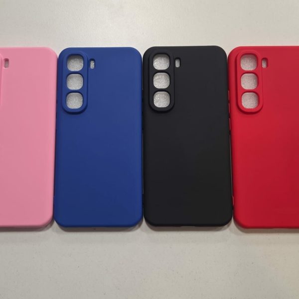 SILICONE COVER SIN LOGO INFINIX HOT 60 PRO PLUS
