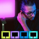 RGBW-LED PROFESSIONAL PHOTOGRAPHY FILL LIGHT PM-26 - Imagen 3