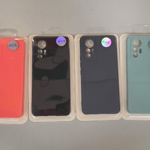 SILICONE COVER SIN LOGO XIAOMI 12 LITE