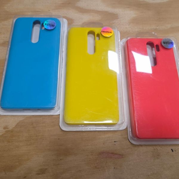 SILICONE COVER SIN LOGO XIAOMI NOTE 8 PRO