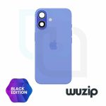 Tapa trasera iPhone 16 - Con lentes de camaras - AZUL