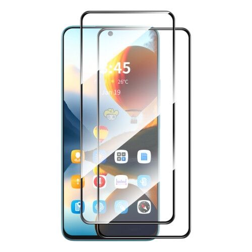 GLASS FULL GLUE INFINIX HOT 40 PRO