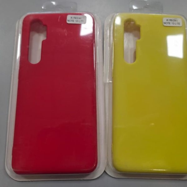 SILICONE COVER SIN LOGO XIAOMI NOTE 10 LITE