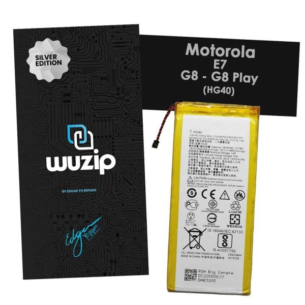 Bateria Motorola E7 / G8 / G8 Play - Silver Edition