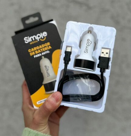 CARGADOR SIMPLE MOVIL V8/MICRO USB 12V