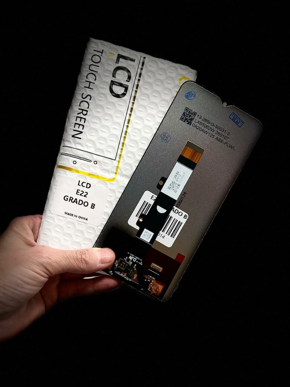 MODULO CTV PREMIUN MOTO E22 XT2239 ORIG NEGRO MODULO CTV PREMIUN MOTO E22 XT2239 ORIG NEGRO - Imagen 1