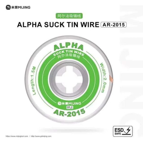 MALLAS DESOLDANTE Alpha MIJING AR-2015