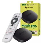 WATCH ONN. 4K STREAMING BOX