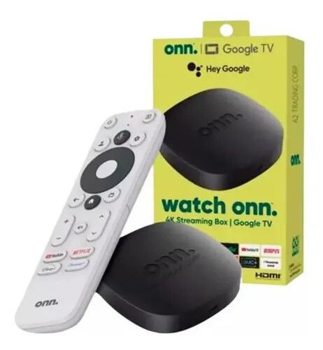 WATCH ONN. 4K STREAMING BOX